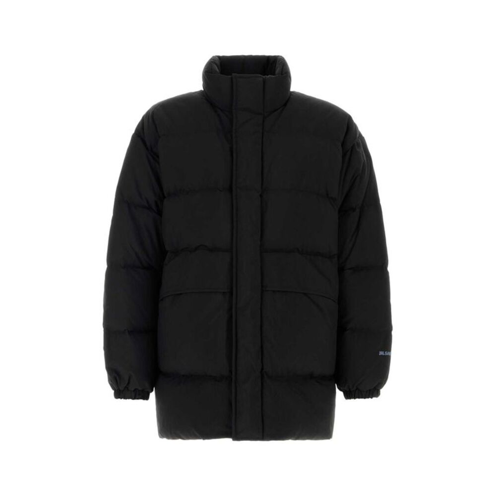 Jil Sander Men Black Nylon Blend Down Jacket